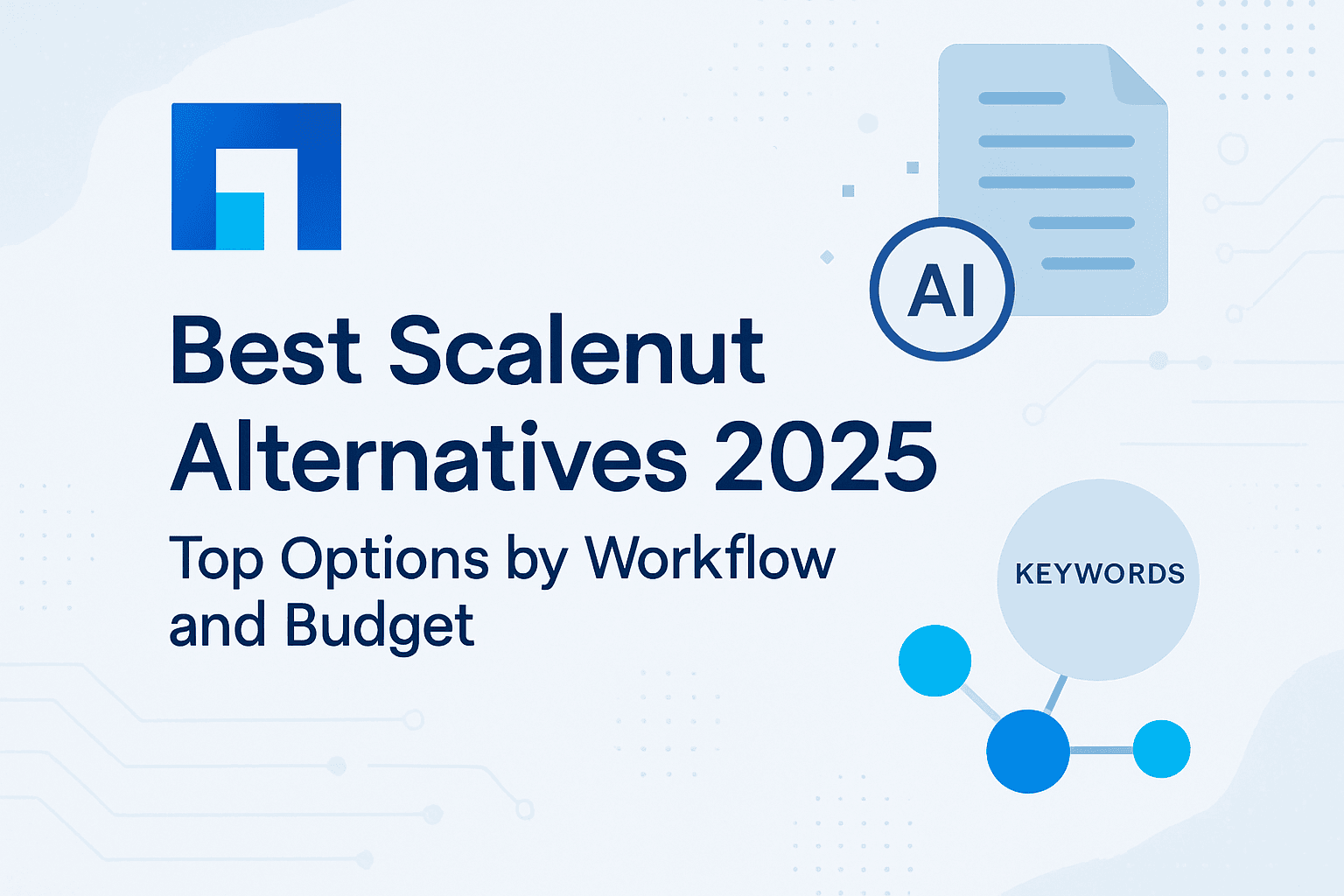 Best Scalenut Alternatives 2025: Top Options by Workflow and Budget