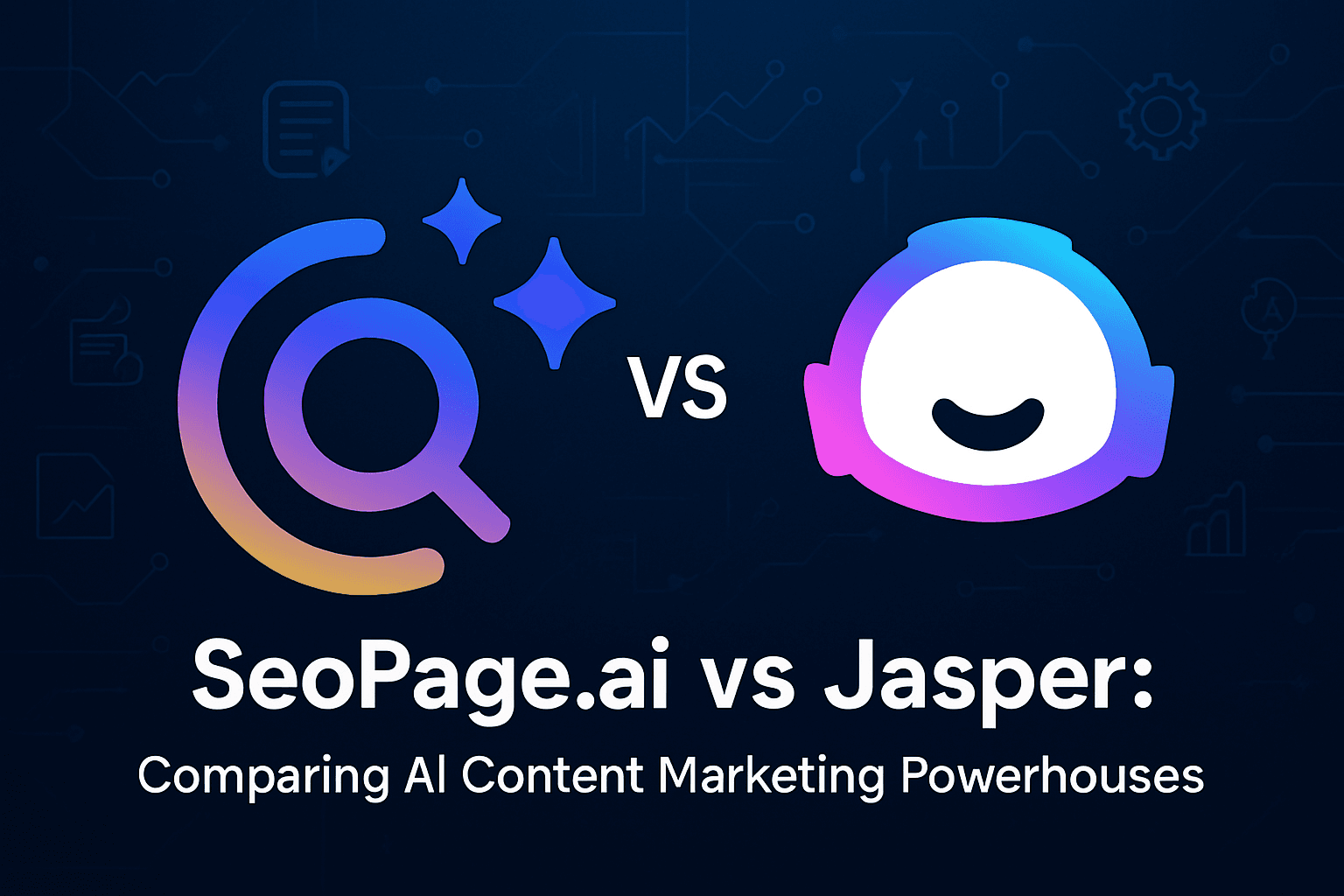 SeoPage.ai vs Jasper Comparison 2025 - AI-Powered SEO Content Generation