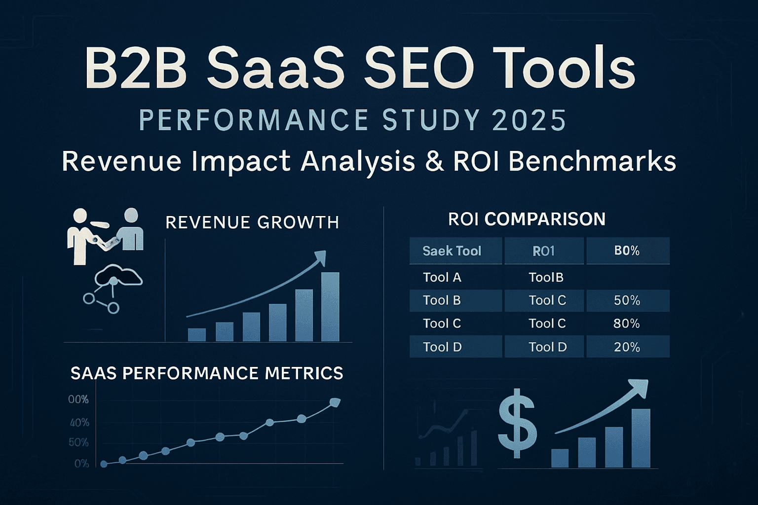 B2B SaaS SEO Tools Performance Study 2025 - Revenue Impact Analysis & ROI Benchmarks
