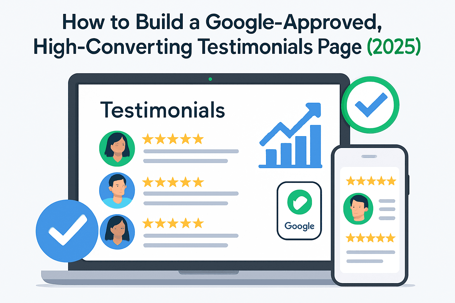 Blueprint for a high-converting, Google-compliant testimonials page